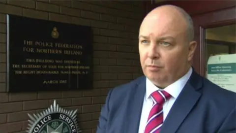 Mark Lindsay is chairman of the Police Federation for Northern Ireland