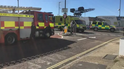BBC Isle of Wight Chain Ferry