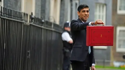 PA Media Rishi Sunak outside Downing Street