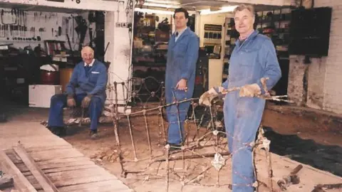 Alan Filby Ro, David and Alan Filby