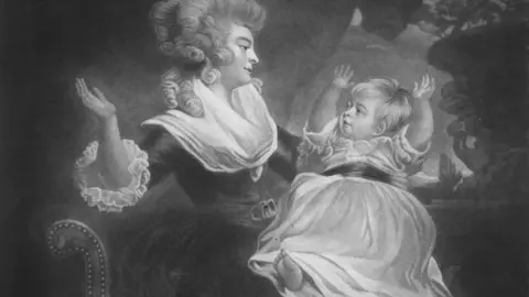 Getty Images A portrait of the Duchess of Devonshire, Georgiana Spencer