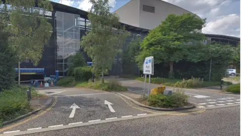 Google Milton Keynes theatre car park