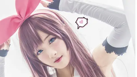 Wikimedia Commons A cosplayer dressed as Kizuna AI