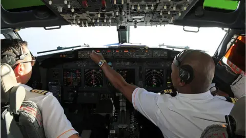 Getty Images A cockpit