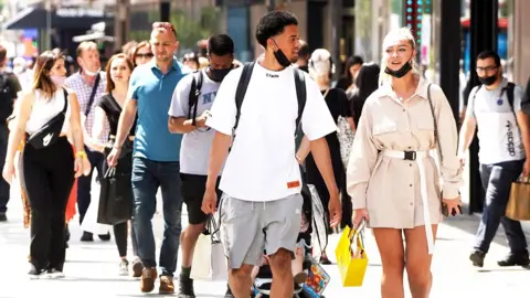 Getty Images Shopping in Oxford Street