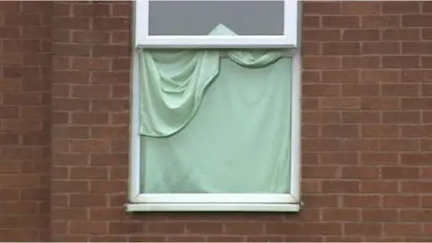 Blanket over window