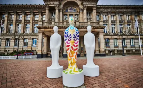 David Oates Photography Nisha Grover's sculpture The Love Being pictured in Birmingham