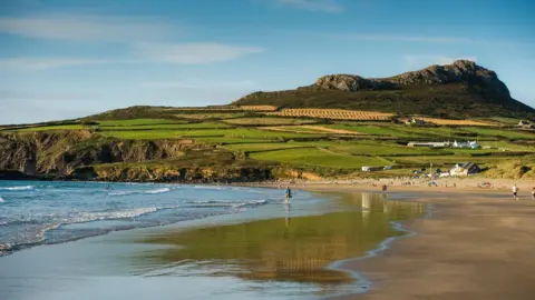 Getty Images Whitesands bay and beach in St David's Pembrokeshire