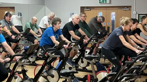 Everyone Active Parkinson's spin class