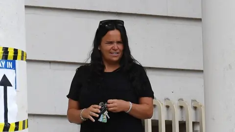Wales news service Gemma Brean outside Cardiff Crown Court