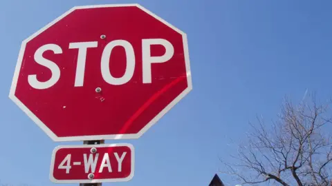 Getty Images A 4-way stop sign