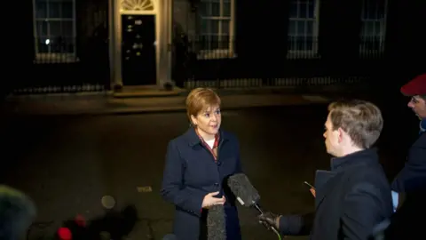 EPA Nicola Sturgeon outside Downing Street
