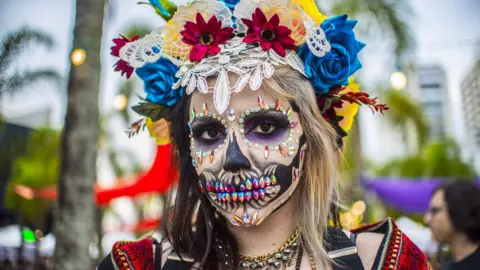 Getty Images Day of the Dead celebrations in Sao Paulo