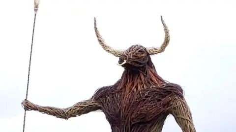 Wicksteed Park Wicker minotaur