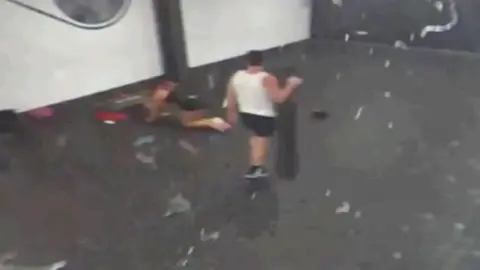 Kent Police Minutes before the attack Stimpson joined Ms McLaren in the gym