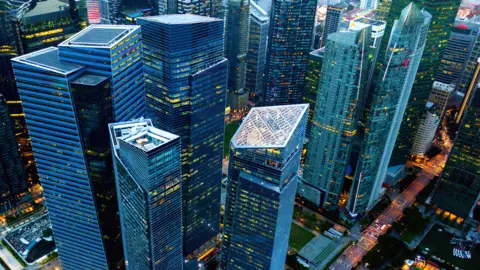 Getty Images Singapore skyline