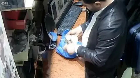 Nottinghamshire Police Tevfik Guccuk in Paris Jewels