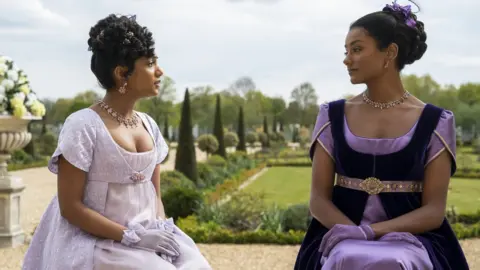 NETFLIX Screenshot from Bridgerton