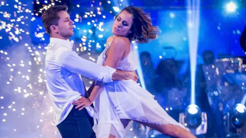 Caroline Flack and Pasha Kovalev