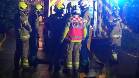 Eddie Mitchell Fire fighters in Haywards Heath