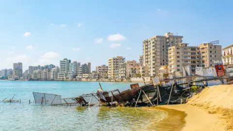Getty Images Ruins of hotels at Varosha district of Famagusta, Cyprus