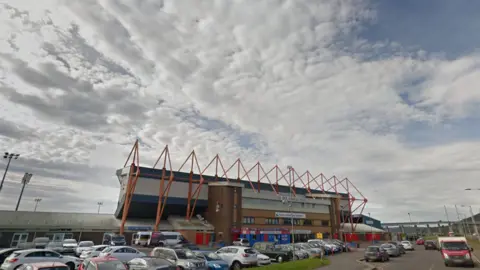 Google Inverness Caledonian Thistle's stadium