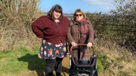 Flo Bennett and her mother Ruth