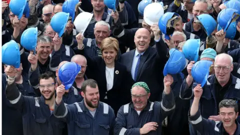 PA Media Sturgeon and McColl