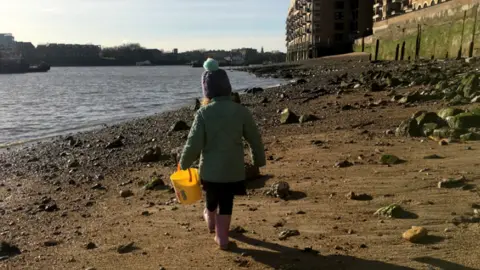 F.Evans Girl on beach