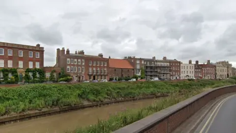 Google View of Wisbech by River Nene