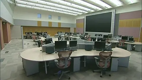 Inside empty Taunton fire HQ