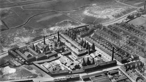 Historic England/Aerofilms Ltd  Stoke-on-Trent potteries