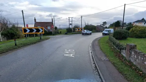 Google The road pictured in December