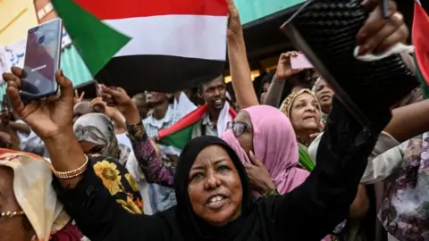 Getty Images Sudanese protests