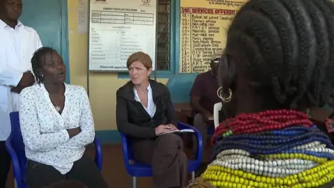 Samantha Power meets locals in Kachoda