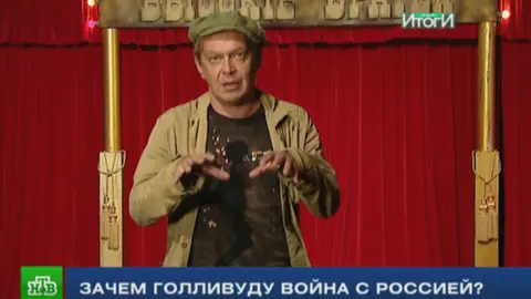 NTV Actor Mikhail Gorevoy appeals to Morgan Freeman