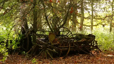 Becca Collacott Abandoned machinery near Abingdon