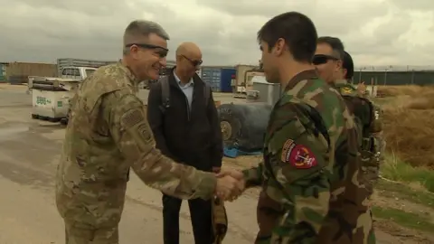 Gen Nicholson meets an Afghan commando