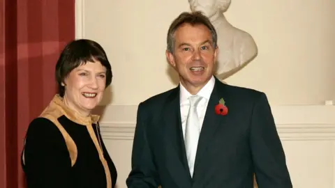 Alastair Grant/AP/PA Helen Clark and Tony Blair