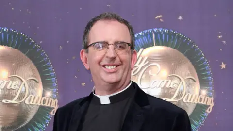 Getty Images Reverend Richard Coles appeared in Strictly Come Dancing in 2017