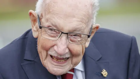 PA Media Captain Sir Tom Moore