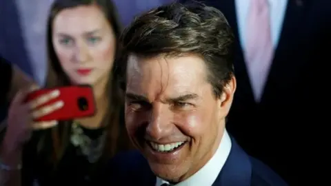 Reuters Actor Tom Cruise arrives to promote his latest film "The Mummy" at Plaza Carso in Mexico City, Mexico, June 5, 2017