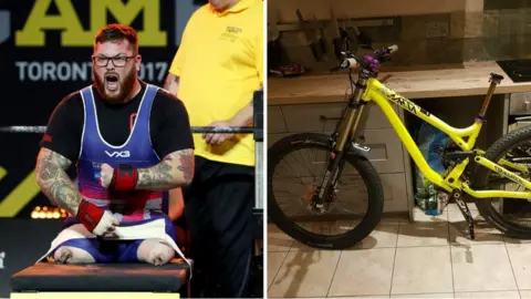 Getty Images/Ash Hall Ash Hall and Bike