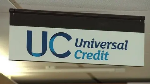 BBC Universal Credit sign