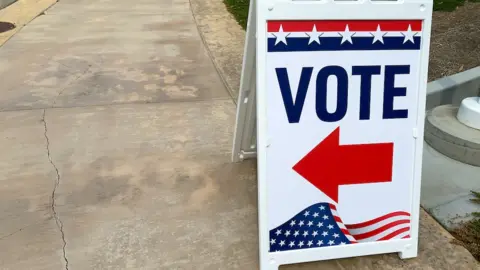 Voting sign