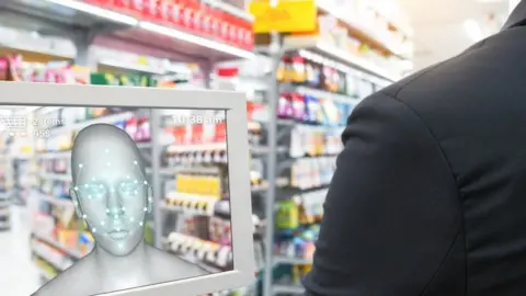 Getty Images Facial recognition in a shop