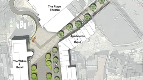 Telford & Wrekin Council Map of the proposed work