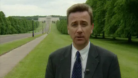 BBC Stephen Grimason at Stormont