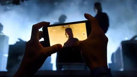 Getty Images Filming gig