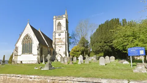 Google St Giles Church in Uley